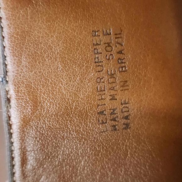 Etienne Aigner DERBY Leather Women Brown Boots Size 8M Made in Brazil - Picture 11 of 12